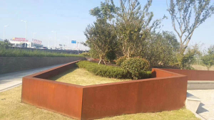 临沂耐候钢挡土墙